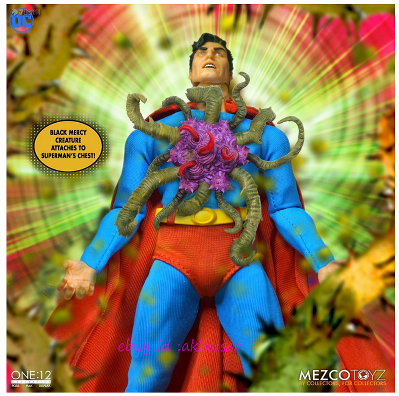Mezco Toyz 1/12 DC Superman Man Of Steel Edition Action Figure Toy