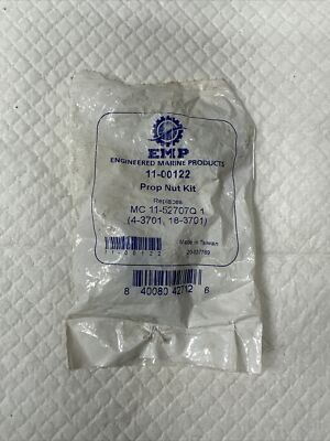 EMP Prop Nut Kit 11-00122 Replaces Mercury 11-5270Q1, 4-3701, & 18-3701