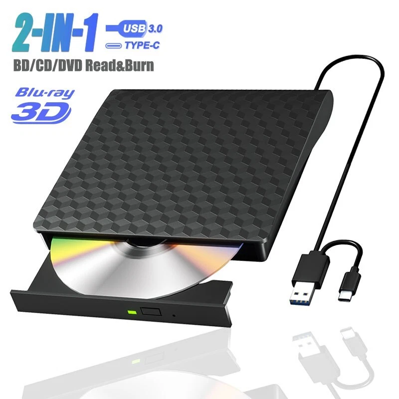 DVD-RW Dual Layer Blu-ray BD-R External CD, DVD & Blu-ray Drives