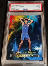 PSA 9 POP 6 RC /99 CHET HOLMGREN 🔥SSP BLUE ROOKIE 🚨NONE HIGHER 2022-23 Origins