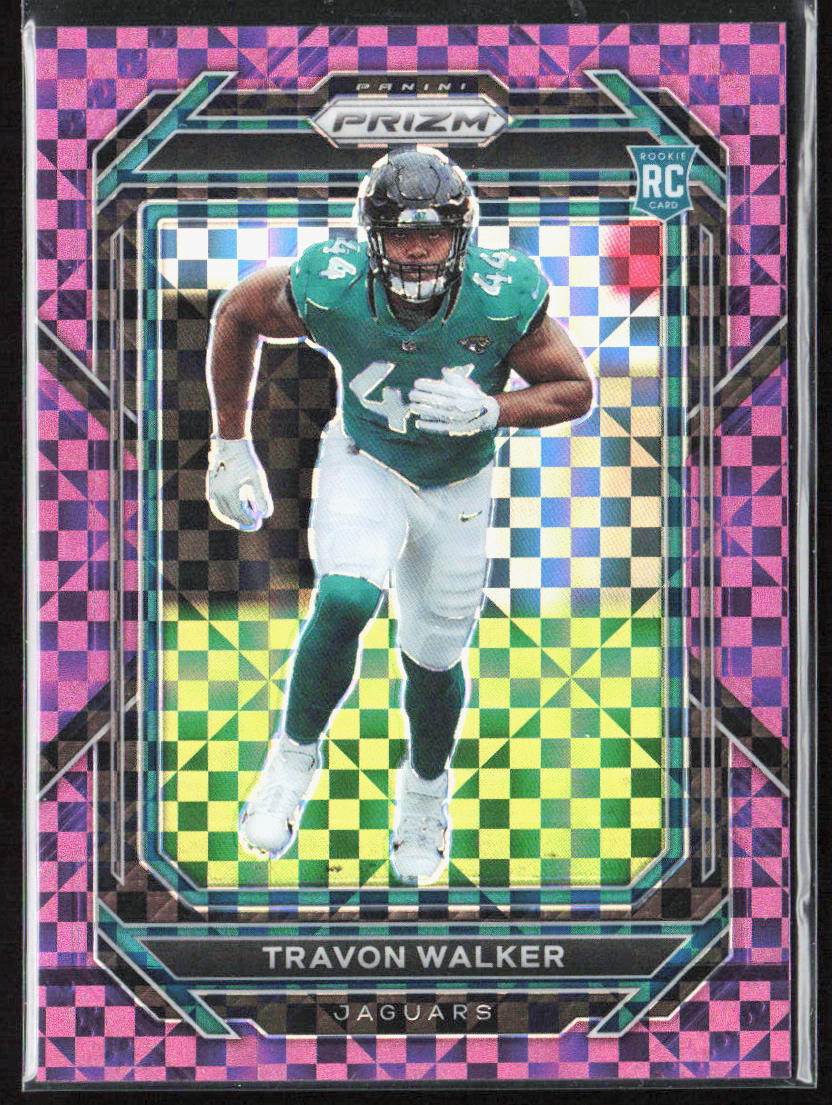 2022 Panini Prizm Travon Walker Purple Power Rookie RC /49 #339 Jaguars