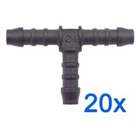 20 X You.S Original Schlauchverbinder ZwischenstüCk Rgv Ø 6X6X6 Mm - T-StüCk