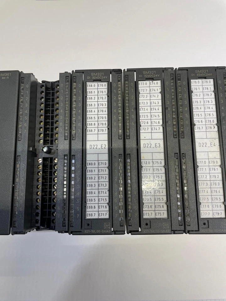PLC Siemens S7 300 completo di moduli I/O - Immagine 3 di 4