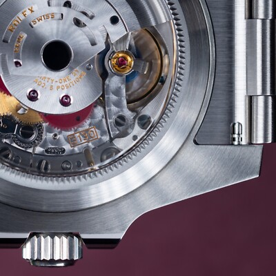 Spiralwinder Slim Sapphire Exhibition Caseback For Rolex