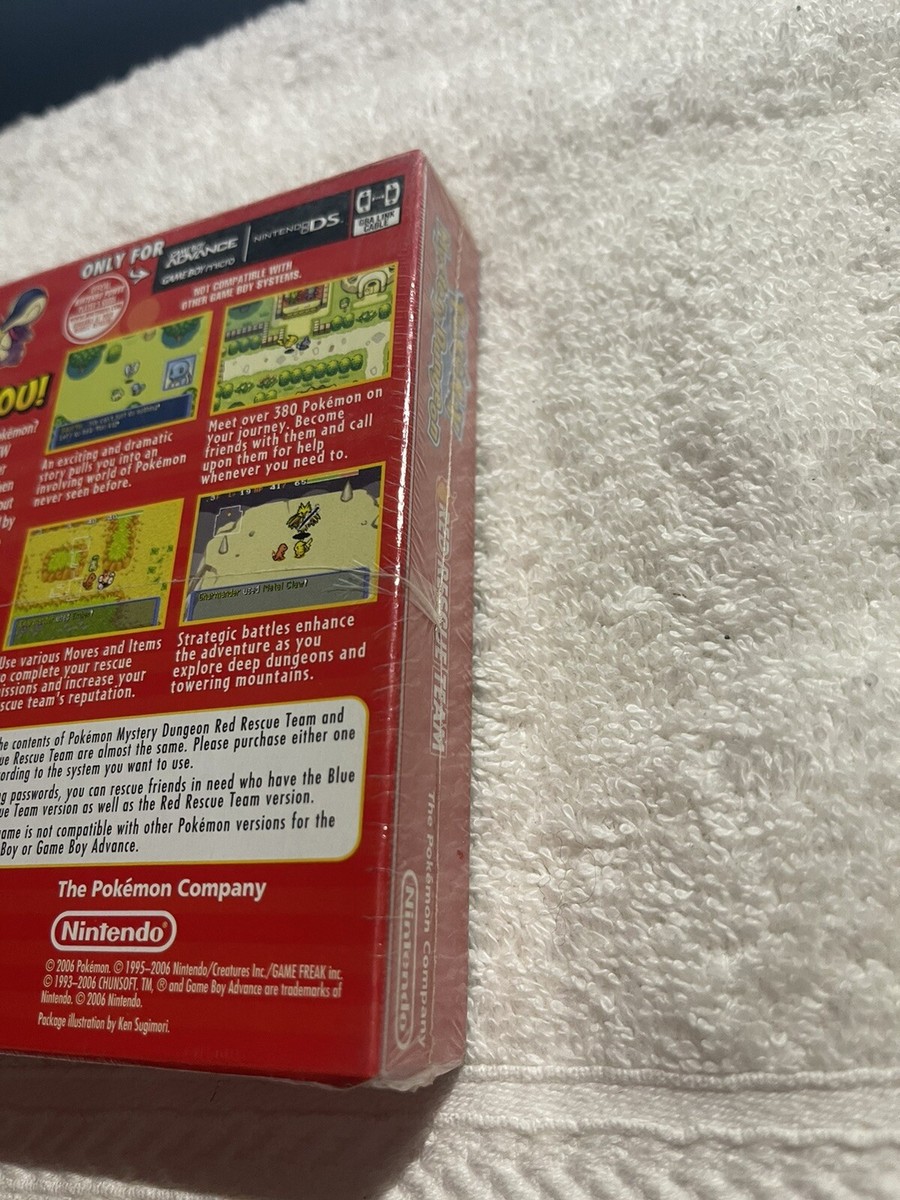 Pokemon Mystery Dungeon: Red Rescue Team Game Boy Advance Pokemon Mystery Dungeon: Red Rescue Team Game Boy Advance