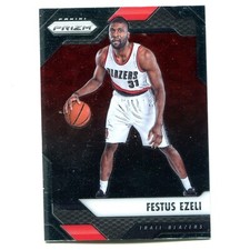 2016-17 Panini Prizm Basketball Festus Ezeli Base #275 Portland Trailblazers