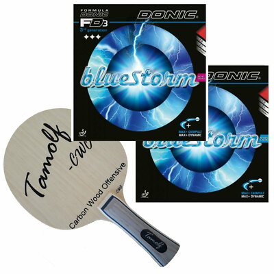 Profi Tischtennisschläger Tamolf -CWO- mit Donic Bluestorm Beläge