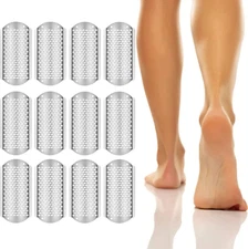 12Pcs Foot File Callus Remover Replacement Blades Pedicure Tools for Feet Detach