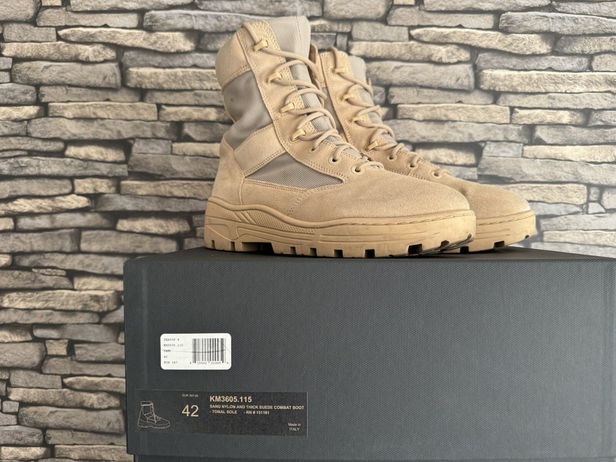 個人装備 YEEZY Season4 \"Combat Boots\" 42 yeezy season4 ミリタリー コンバット ブーツ42 Yeezy Combat