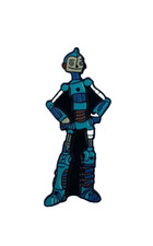 OFFICIAL ROBOTS THE MOVIE RODNEY COPPERBOTTOM METAL PIN BADGE