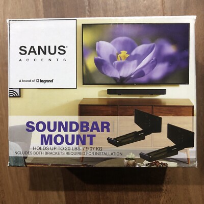 Sanus Extendable Soundbar Mount for Sonos Arc Adjustable