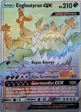 Carte Pokémon 116/111 Engloutyran GX  210 PV - SECRETE SL4 - Invasion Carmin FR 