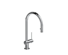Riobel Azure Chrome 1.8 GPM Single Hole Pull Down Kitchen Faucet - AZ101C