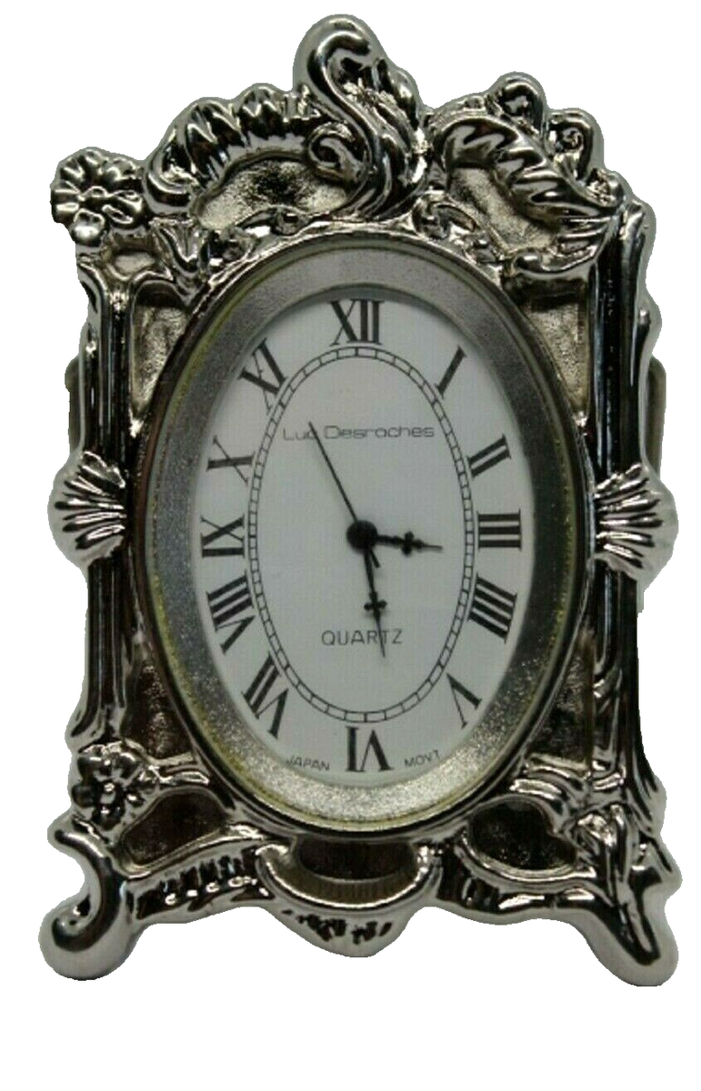 Pendulette De Voyage Luc Desroches - Vert Foncé, Mouvement Quartz, Neuve De Stock Avec Boîte