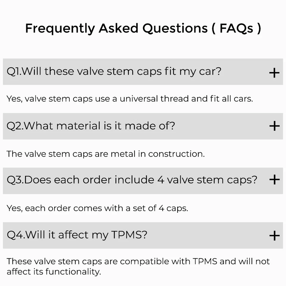 VALVE STEM CAPS WHEEL TIRE  LASER ETCHED ALUMINUM - US SELLER - Image 4 of 4