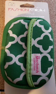 FASHIONATION - Macbeth - AVA APPLE - Green - MB-NC8AA Digital Camera Bag NEW