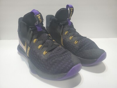 Nike LeBron Witness 5 Fierce Purple Metallic Gold 2020 Size 11 | eBay