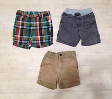 Lot 3 Toddler Boys 12-18 M Shorts Gap, Gymboree, Oshkosh