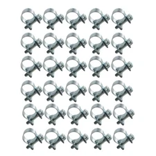 1/4" FUEL INJECTION HOSE CLAMP / AUTO Fuel clamps（11mm-13mm）30 Pcs
