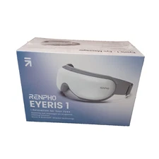 RENPHO Eyeris1 Heat Eye Temple Massager Migraine Remote Compression Music EM001R
