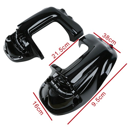 Guantera carenados de pierna con ventilación inferior para Harley Touring FLTR FLHR Street Glide - Imagen 4 de 17