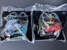 Mcdonalds 2023 Happy Meal Toys Elemental Disney Toys 3 And 7
