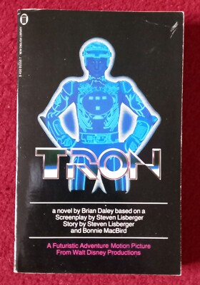 TRON movie novelisation New English Library 1982