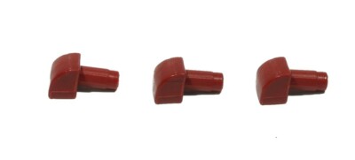 Ski-Doo Elite 1500, 2004, Set 3 Red, Driven Clutch Cam Slider Shoes