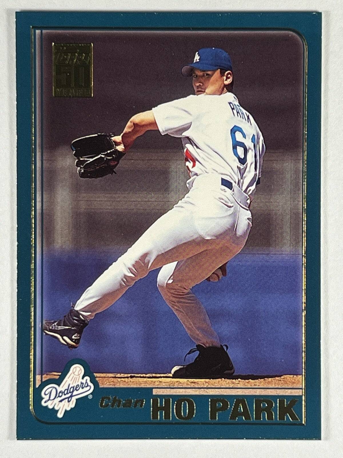Chan Ho Park #424 2001 Topps Los Angeles Dodgers