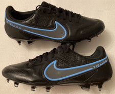 NIKE TIEMPO LEGEND 9 ELITE BLACK FG SOCCER CLEATS CZ8482-004 MENS 6.5/WOMENS 8