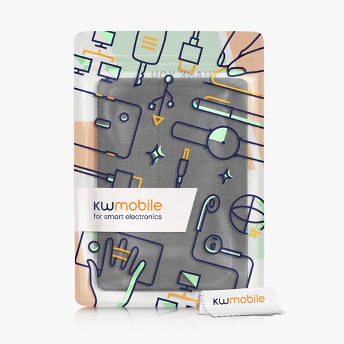 Étui à rabat pour Samsung Galaxy Tab S9+ S9 FE+ S10+ avec support - Photo 7/9