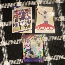 Panini NFL Ravens 3 Card Lot Lamar Jackson Got Game? Standing Ovation Mosaic