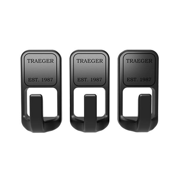 Traeger BAC536 Ganci Magnetici Alluminio | Supporto Utensili BBQ 3PZ