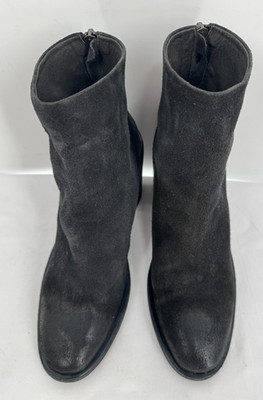Marcell Luxurious Italian Leather Artisan Handcrafted Ankle Boots Zip Sz 39 Sz 9