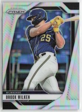 2025 Panini Prizm #105 Brock Wilken Silver Prizms