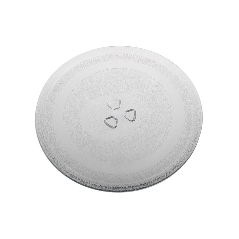 Plateau en verre micro ondes Candy Hoover Rosieres 245mm compatible avec support rotatif