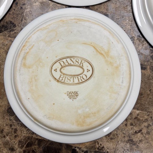 Lot Of 7 Dansk Bistro Christianshavn Blue Salad Plates 8 3/4”. - Picture 16 of 18