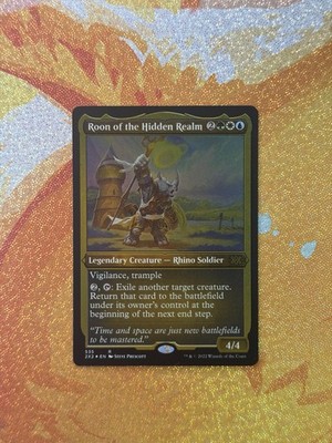 Roon of the Hidden Realm Etched Foil Double Masters 2022 NM MTG