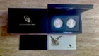 2012 American Silver Eagle San Francisco 2-Coin Proof Set OGP Box & COA S Mint