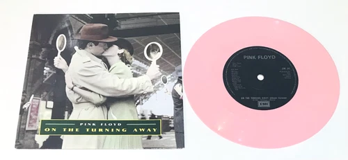 Pink Floyd " On The Turning Away " UK 7" Single Pink Vinyl EMI Record Label EX