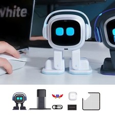 For EMO AI Robot Emotional Pet with Skateboard Base Wireless Charger Desktop Toy