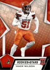 Mack Wilson 2019 Panini Rookies & Stars RC #172 Cleveland Browns