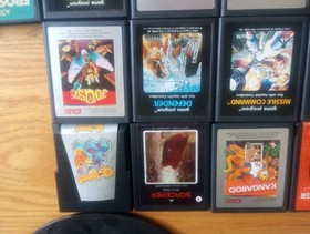 Atari Video Game Console System with storage case