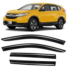 Side Window Visors rain Guards Vent Compatible with Honda CR-V 2017-2022