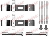 Quick Brake ZubehöRsatz Scheibenbremsbelag 109-0072 FüR Alfa Giulia Stelvio GTA