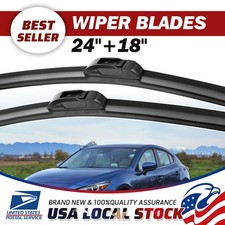 24"&18" Windshield Wiper Blades Premium OEM For Cadillac CT5 20-23 CT6 16-20