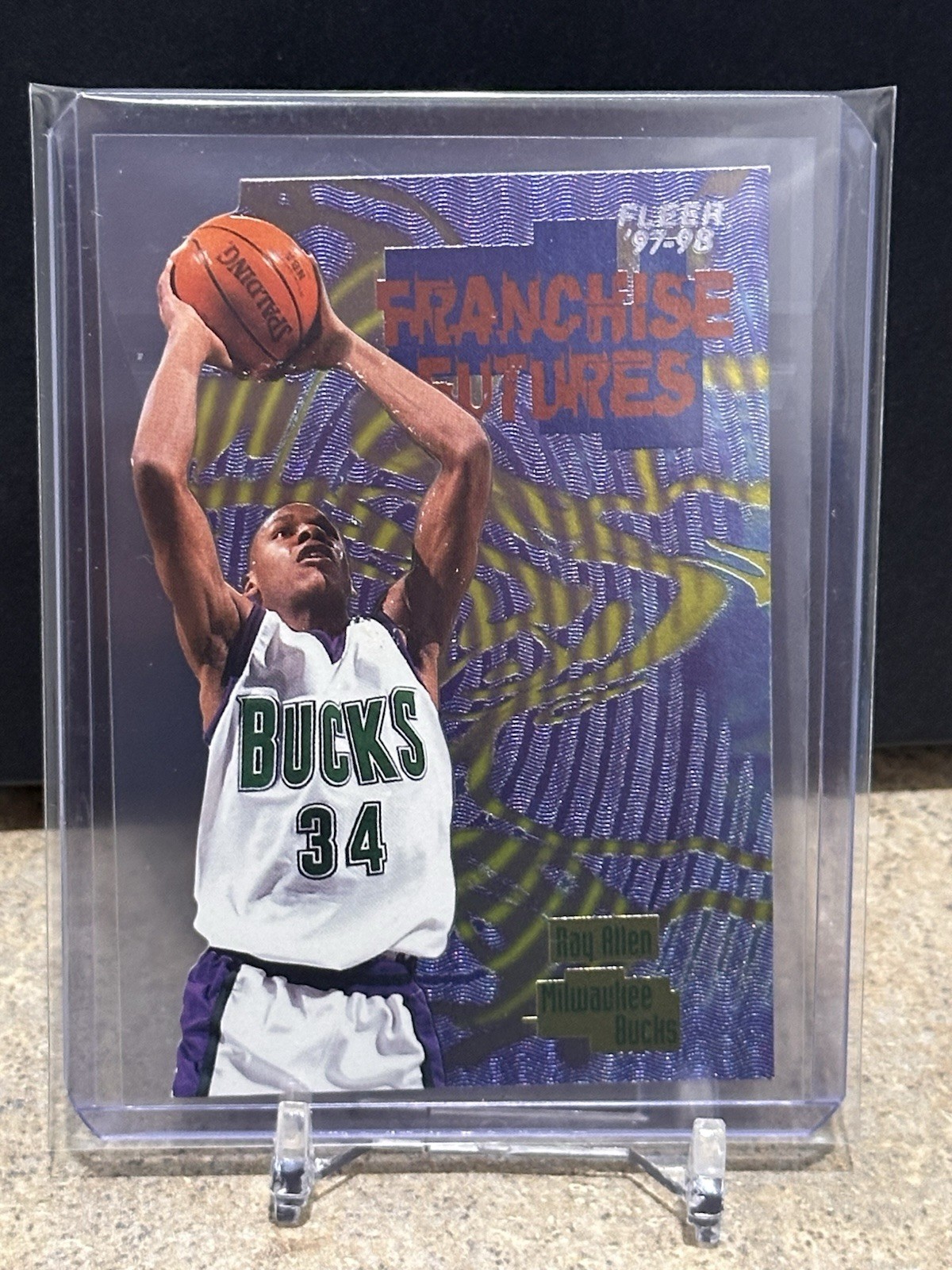 1997-98 Fleer Franchise Futures Ray Allen #2