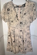 Forever 21 Blush pink and floral Dress size  Small