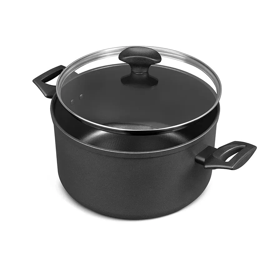 Prestige Tougher Stock Pot with Lid - Induction Stock Pot with Scratch Resistant