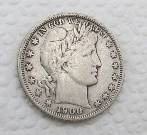 1900-P Barber Half Dollar — photo from the most recent tracked eBay sale